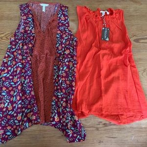 Matilda Jane sleeveless tops